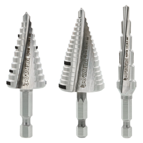 Impact Strong Step Drill Bit Set (3-Piece)