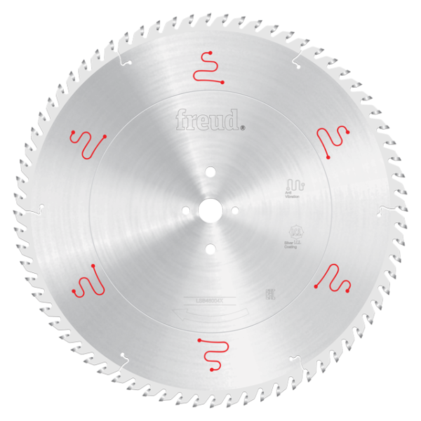 480mm Panel Sizing blade for Horizontal Beam Saw (Extended Life)